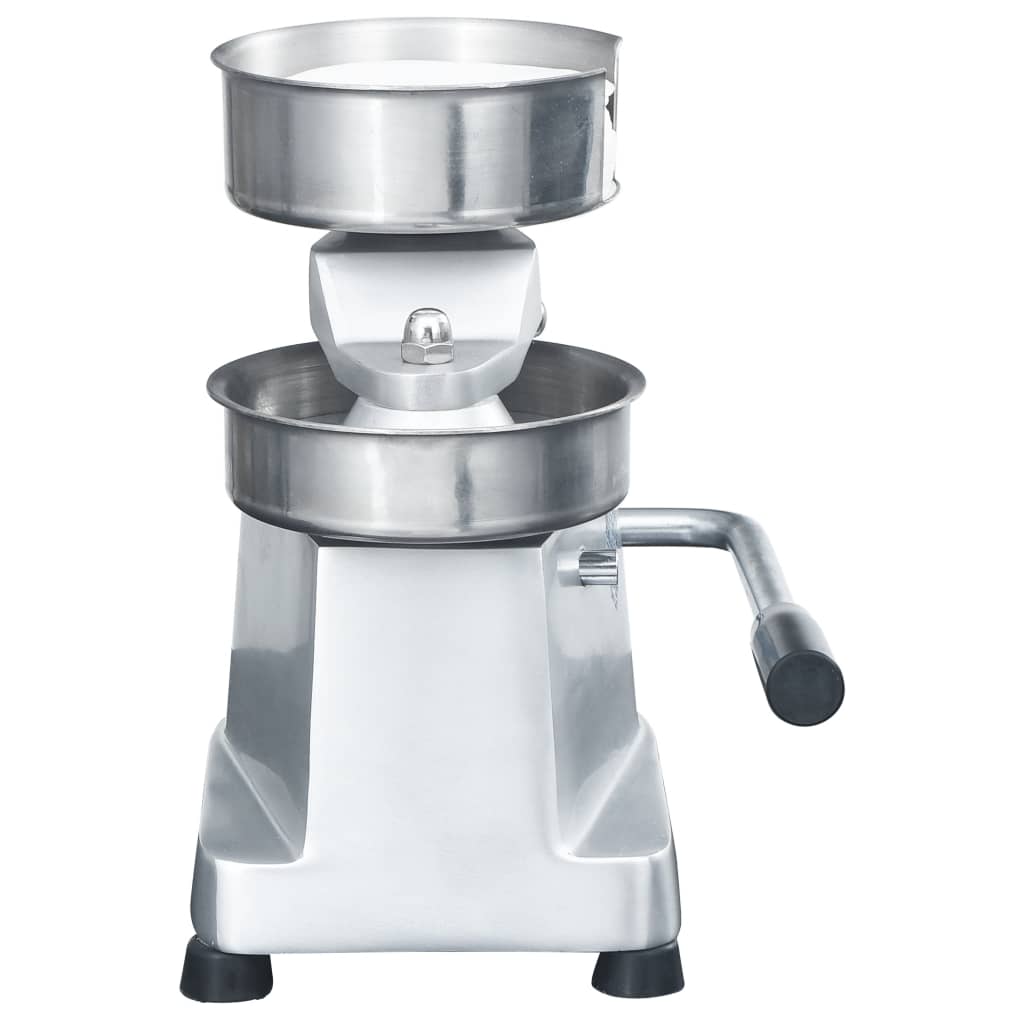 Vidaxl Hamburger Press Machine avec 500 partitions de 13 cm en aluminium