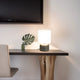 VidaXL lampes de table 2 pcs avec bouton tactile E14 blanc