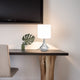 Lampes de table vidaxl 2 Sts avec un bouton de jonction E14 blanc