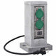 Vidaxl BuitenstopContact Dimage Capteur Pilier Plastique
