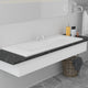 Vidaxl Built -en Wash Tableau 101x39.5x18,5 cm Céramique blanc