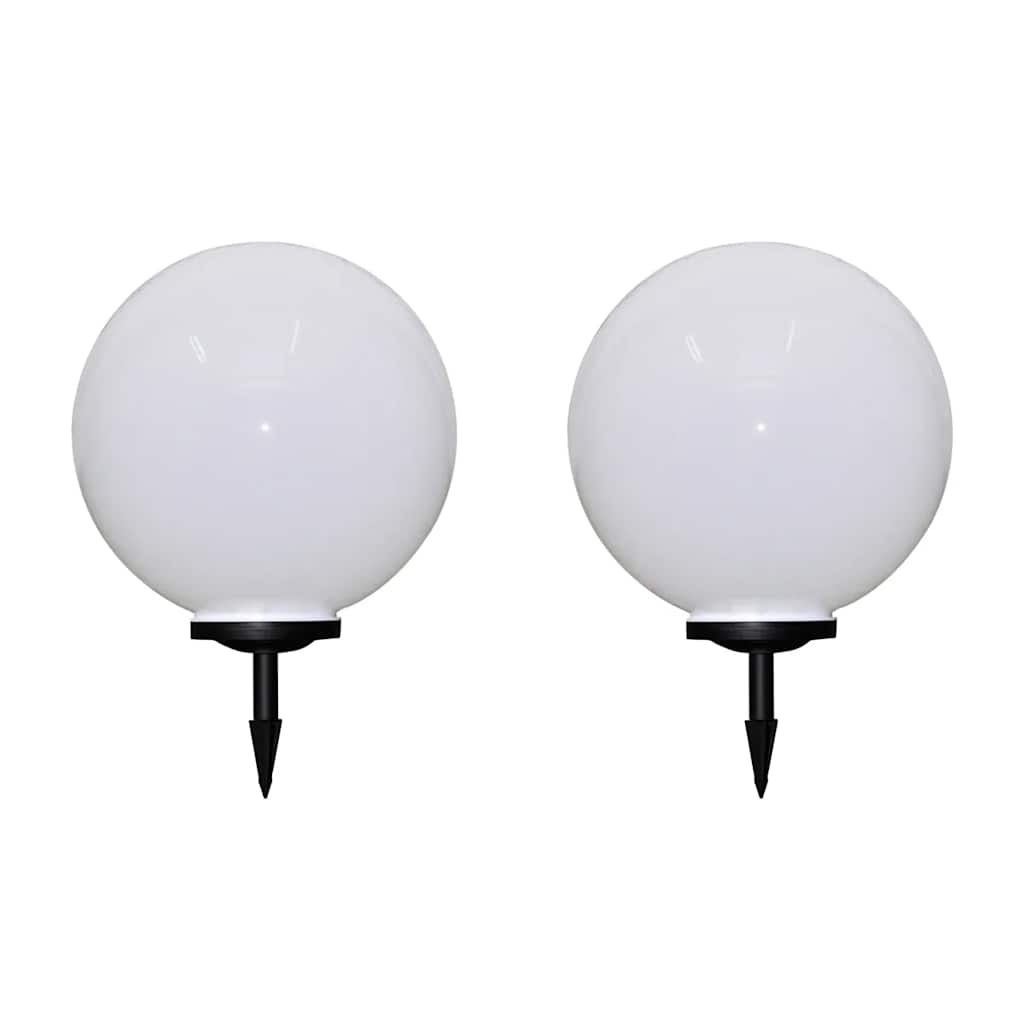 Vidaxl Garden Path Lamps 2 Sts avec broche de terre LED 50 cm