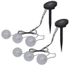 Vidaxl Druklamps 6 pcs pour étang et piscine LED