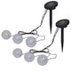 Vidaxl Druklamps 6 pcs pour étang et piscine LED