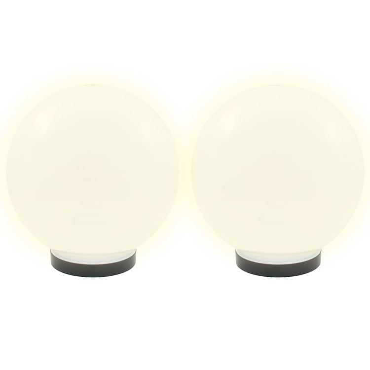 Lampes à bulbe LED vidaxl 4 pcs round 25 cm pmma