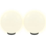 Lampes à bulbe LED vidaxl 4 pcs round 30 cm pmma - afbeelding 3