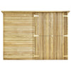 Vidaxl hangar de jardin 232x110x170 cm