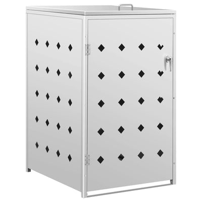 Stockage de conteneurs vidaxl seulement 240 L en acier inoxydable