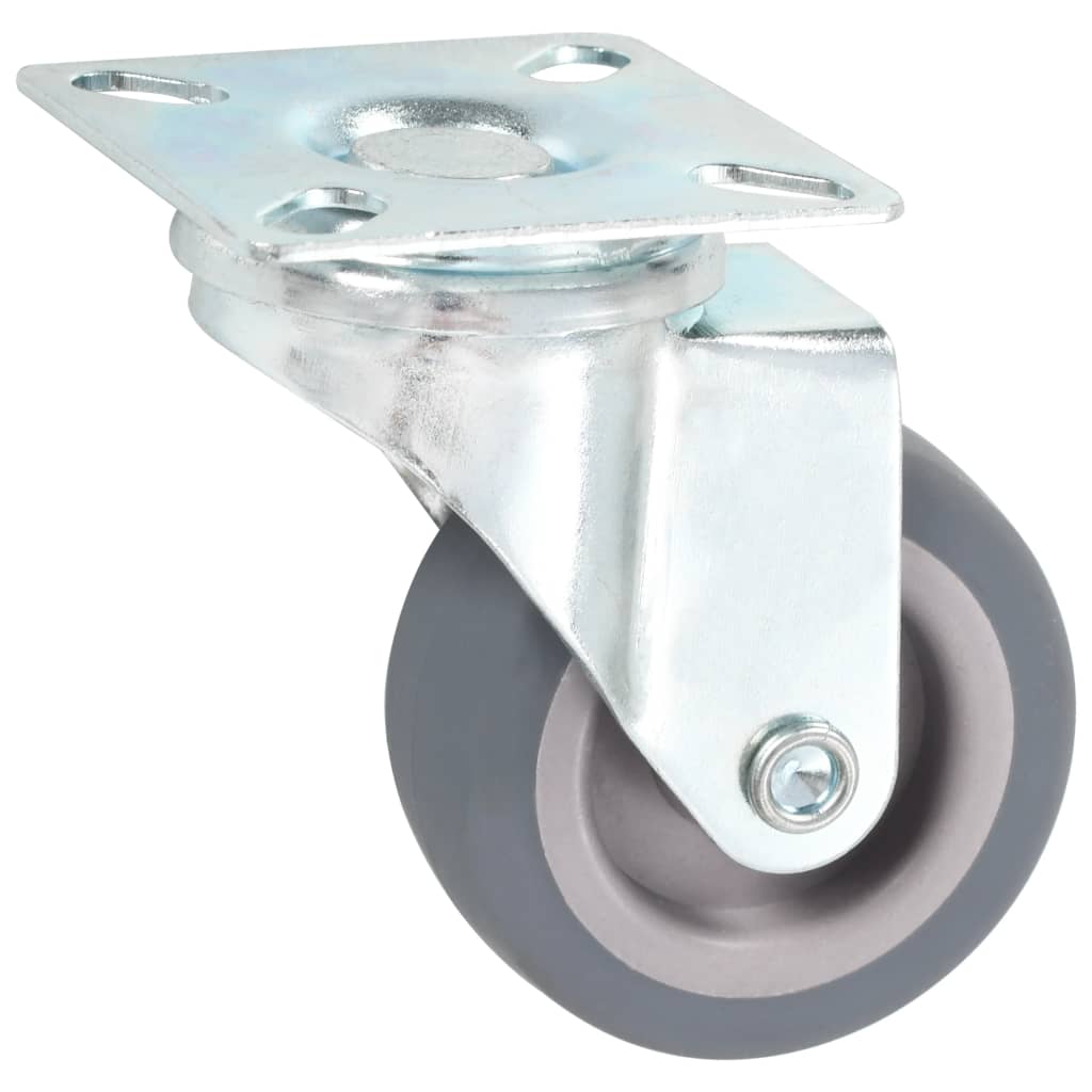VidaXL 24 pcs roues pivotantes 50 mm