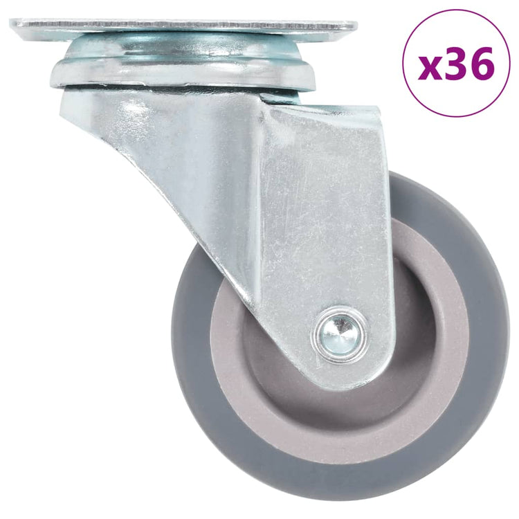 Vidaxl 36 ST Roues pivotantes 50 mm