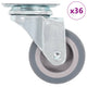 Vidaxl 36 ST Roues pivotantes 50 mm