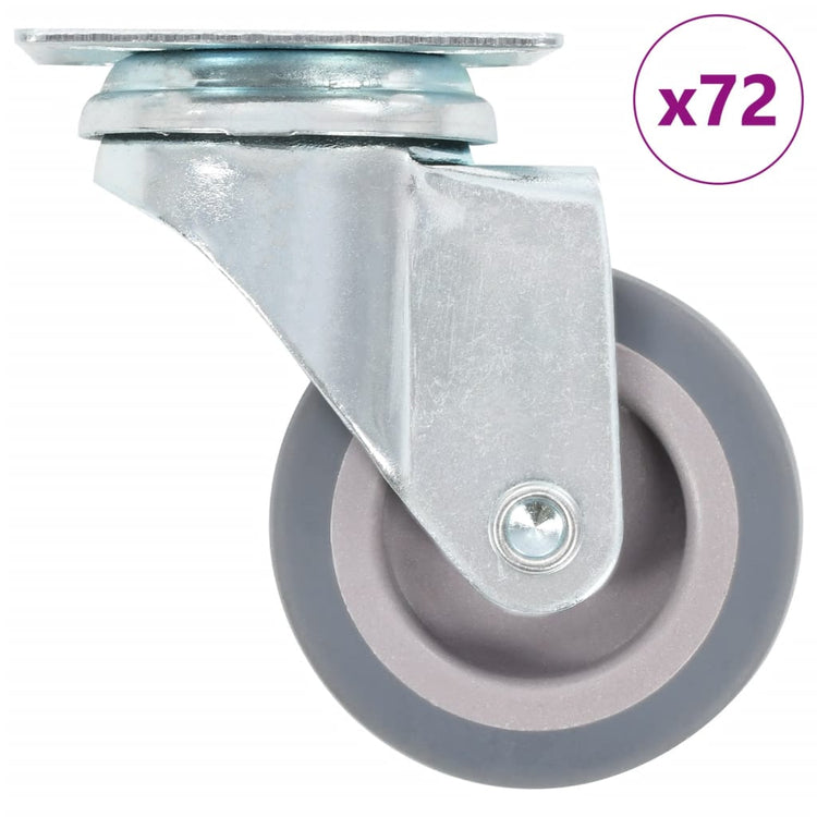 Vidaxl 72 ST Roues pivotantes 50 mm