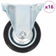 Vidaxl 16 ST Wheels fixes 75 mm