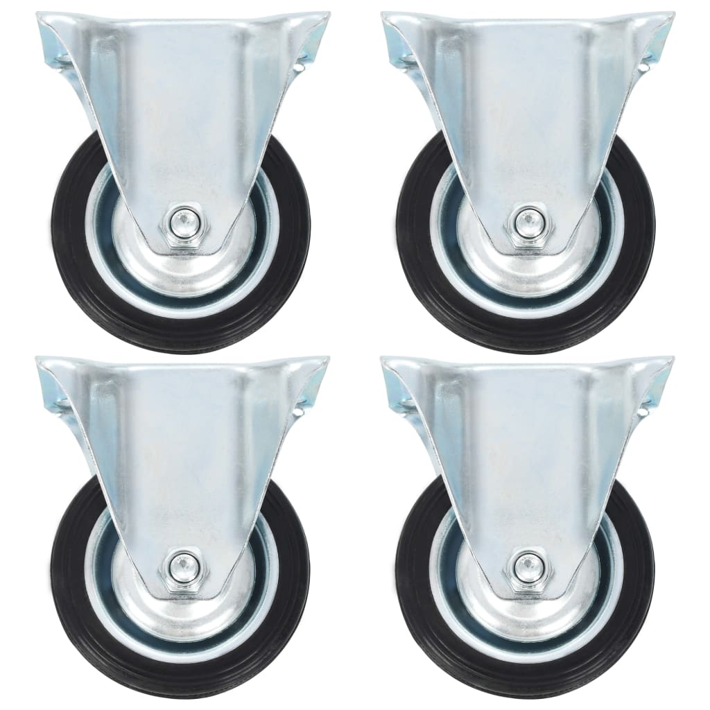 Vidaxl 32 ST Roues fixes 75 mm