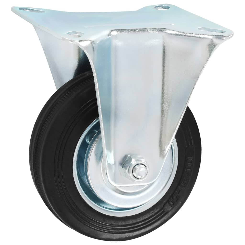 Vidaxx 12 pcs roues fixes 100 mm