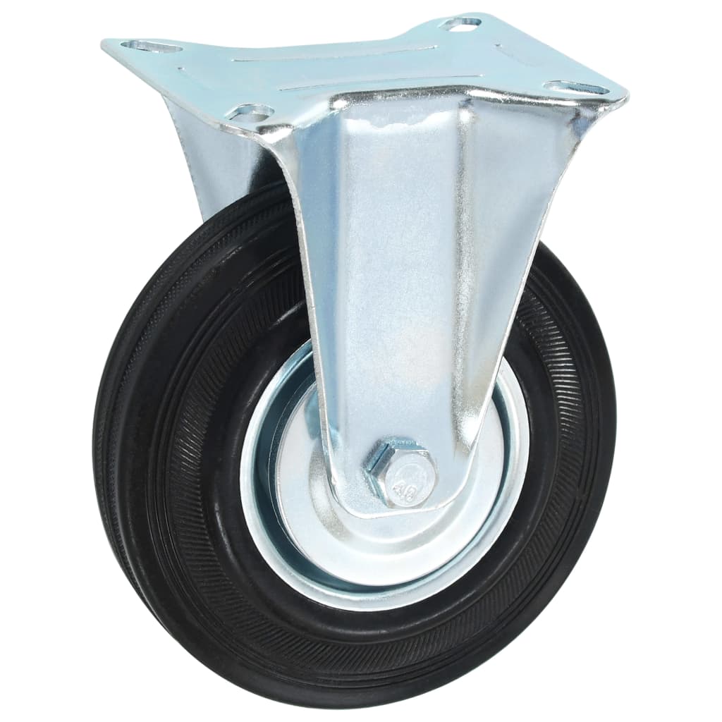 Vidaxl 8 ST Roues fixes 125 mm