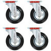 Vidaxl 16 ST roues pivotantes 160 mm