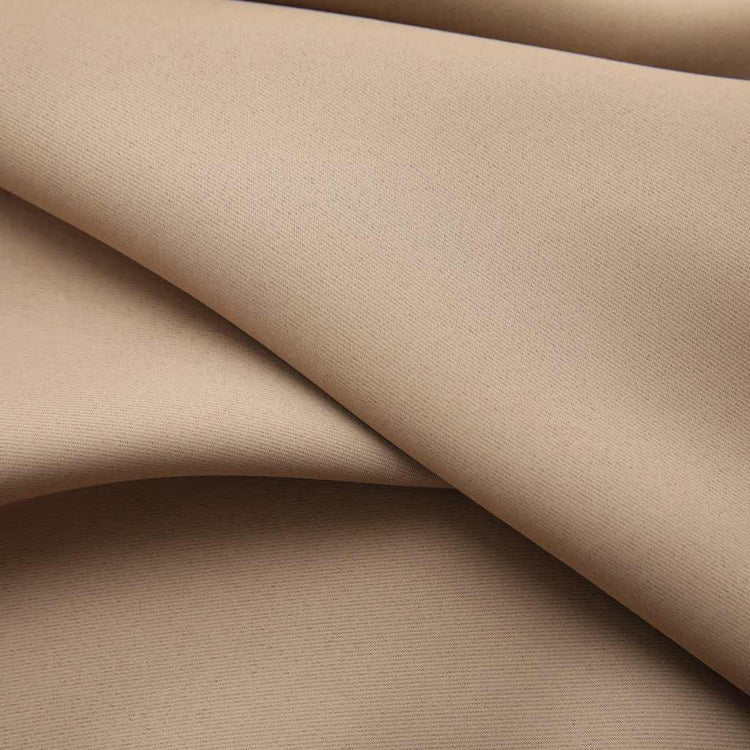 Vidaxx rideaux occultants avec crochets 2 pcs 140x175 cm taupe