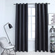 Vidaxl rideaux Blackout avec anneaux 2 ST 140x175 cm anthracite