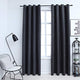 Vidaxl rideaux Blackout avec des anneaux 2 ST 140x245 cm anthracite