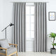 Vidaxl rideaux occlusion avec crochets 2 ST 140x175 cm gris