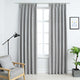 Vidaxl rideaux occultation avec crochets 2 PCS 140x225 cm Gray