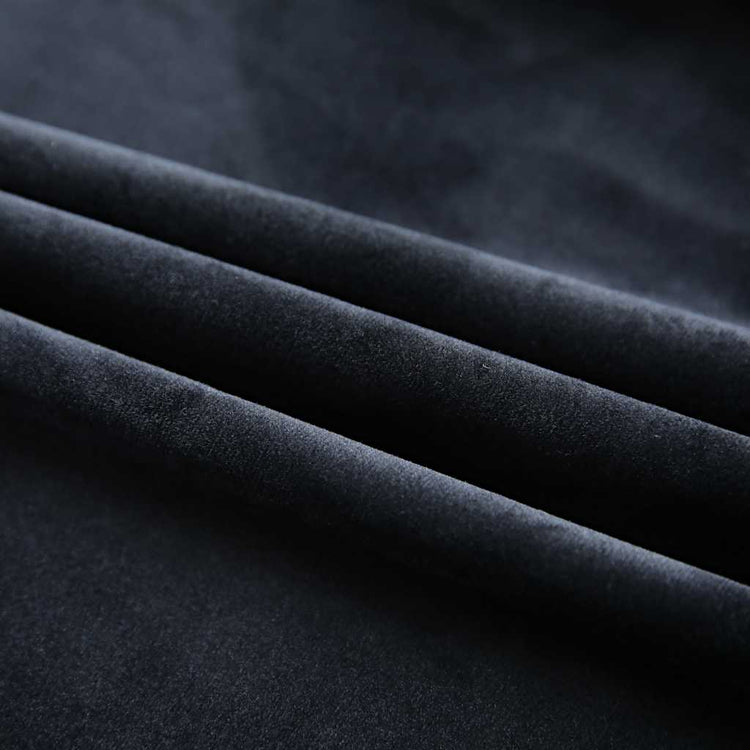 Vidaxl rideau occlusion avec crochets 290x245 cm en velours noir