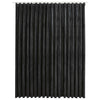 Vidaxl rideau noir avec des crochets 290x245 cm en velours anthracite