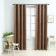 Vidaxl rideau noir avec anneaux 2 st 140x245 cm en velours beige