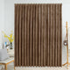 Vidaxl rideau occlusion avec crochets 290x245 cm en velours beige