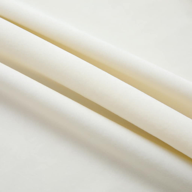 Vidaxl rideaux Blackout 2 STS avec crochets 140x245 cm de crème en velours