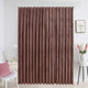 Rideau vidaxl accablant avec des crochets 290x245 cm en velours rose