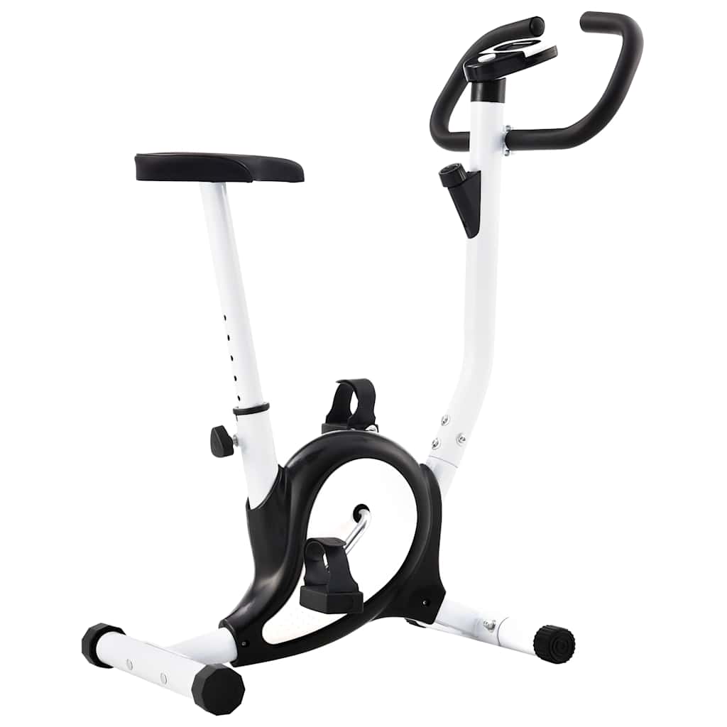 Vélo d'exercice vidaxl avec résistance aux pneus noir