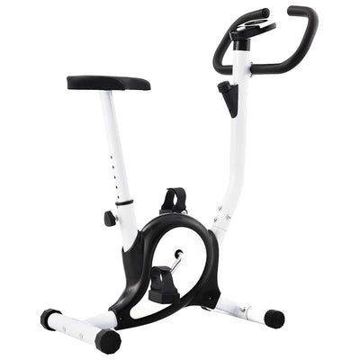Vélo d'exercice vidaxl avec résistance aux pneus noir