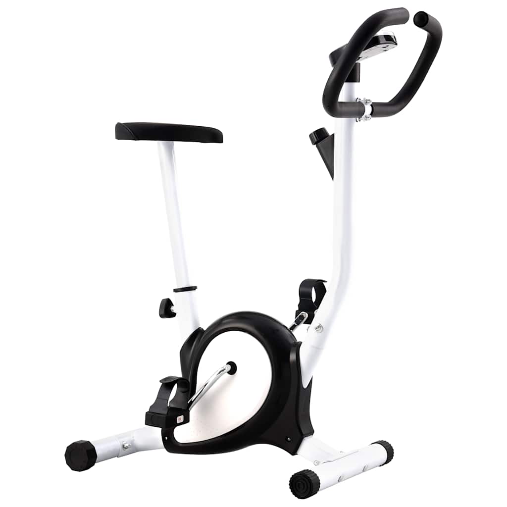 Vélo d'exercice vidaxl avec résistance aux pneus noir