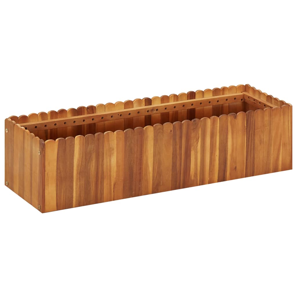 Vidaxl Planter élevé 100x30x25 cm