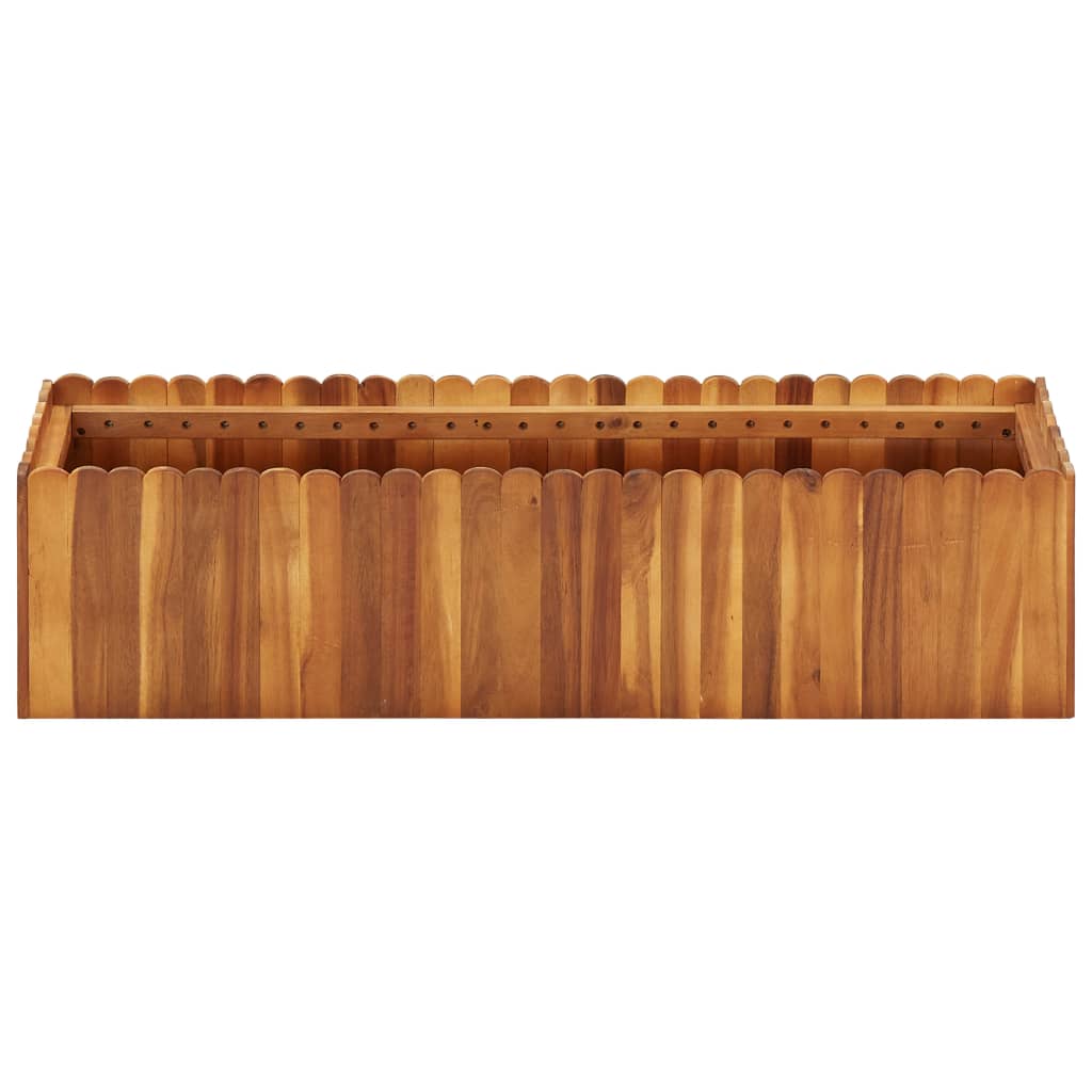 Vidaxl Planter élevé 100x30x25 cm