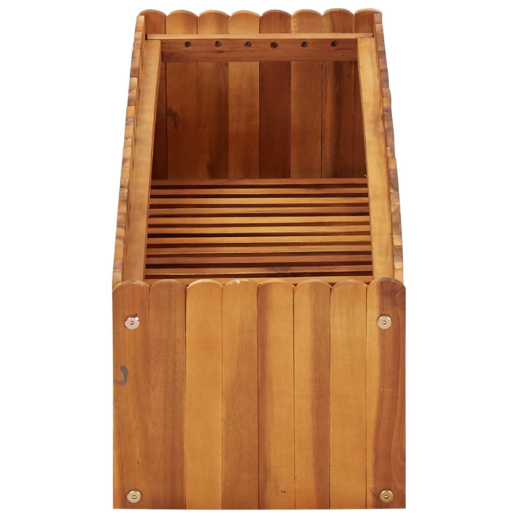 Vidaxl Planter élevé 100x30x25 cm