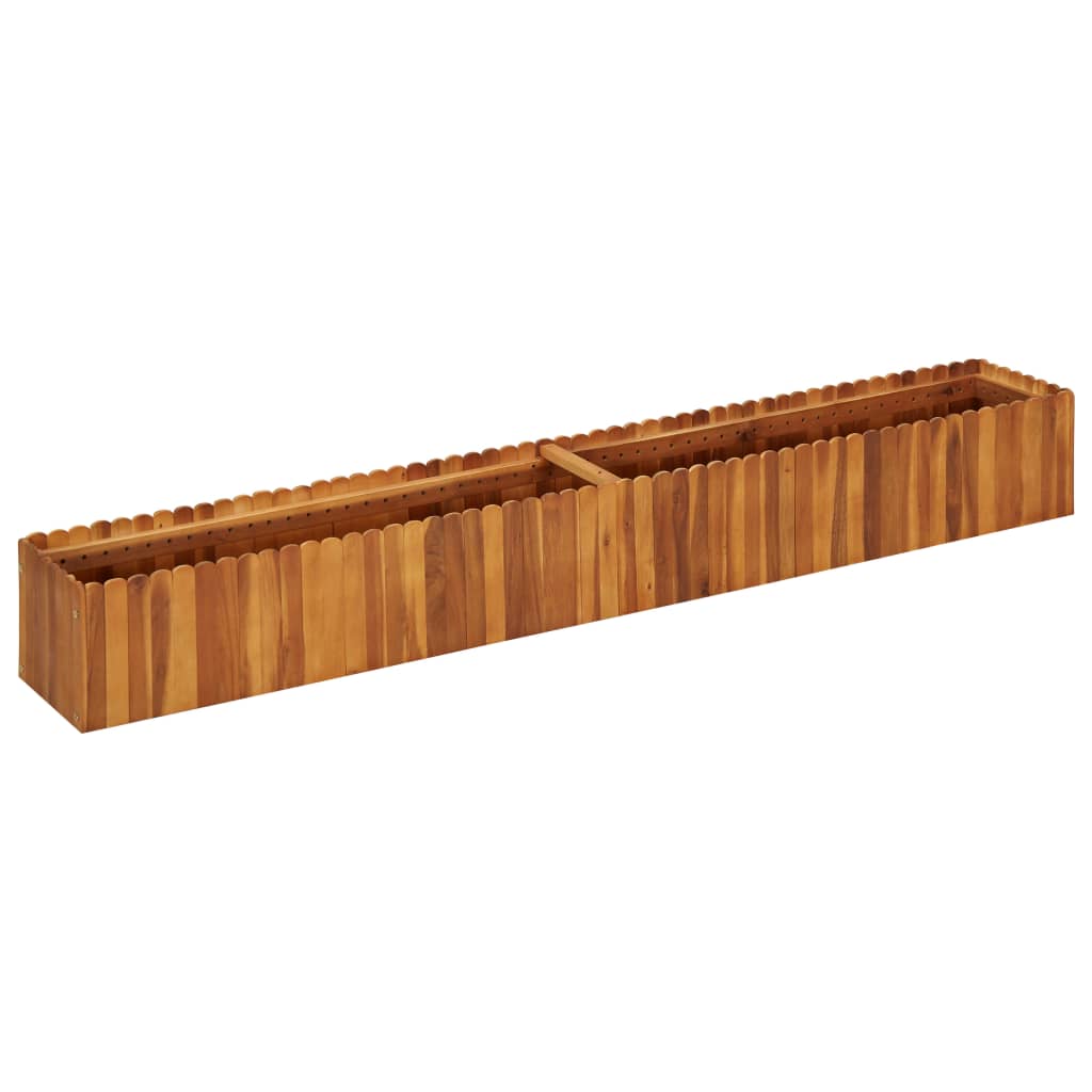 Vidaxl Planter surélevé 200x30x25 cm