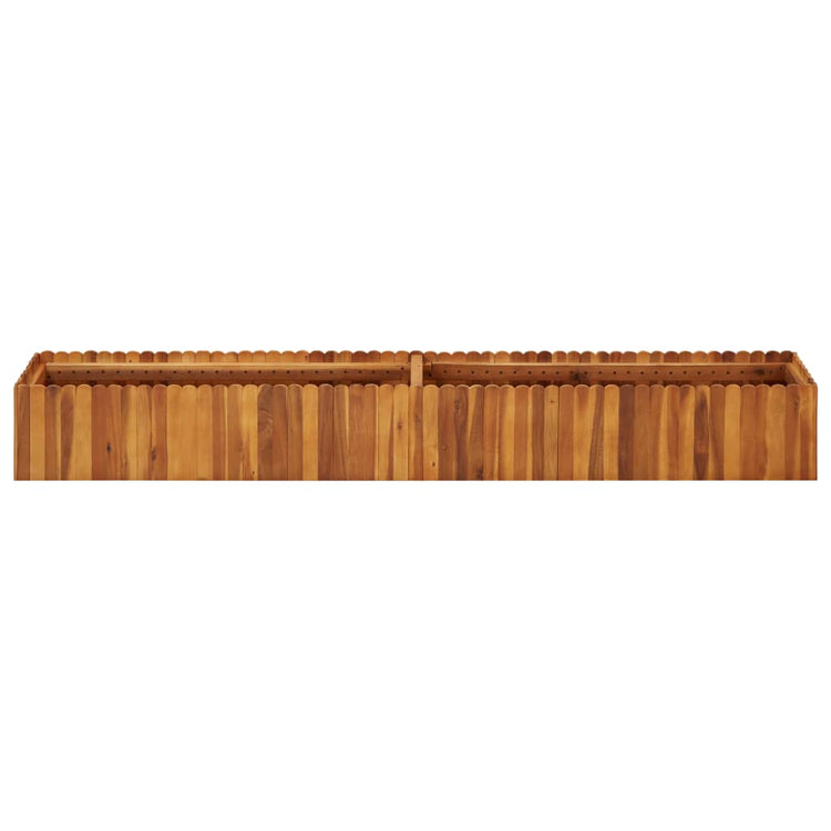 Vidaxl Planter surélevé 200x30x25 cm