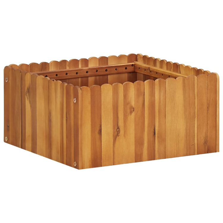 Vidaxl Planning Boîte soulevée 50x50x25 cm