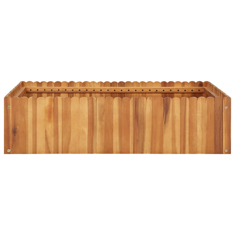 Vidaxl Planning Boîte relevée 100x100x25 cm