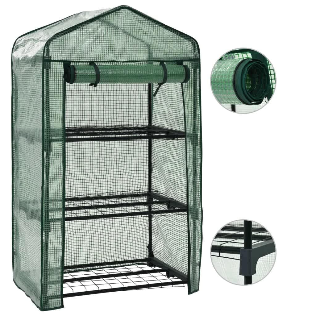 Vidaxl mini gaz 3 couches 69x49x125 cm