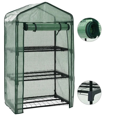 Vidaxl mini gaz 3 couches 69x49x125 cm