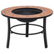 Vidaxl Fire Bowl Mosaic 68 cm Cerracotta en céramique -colore