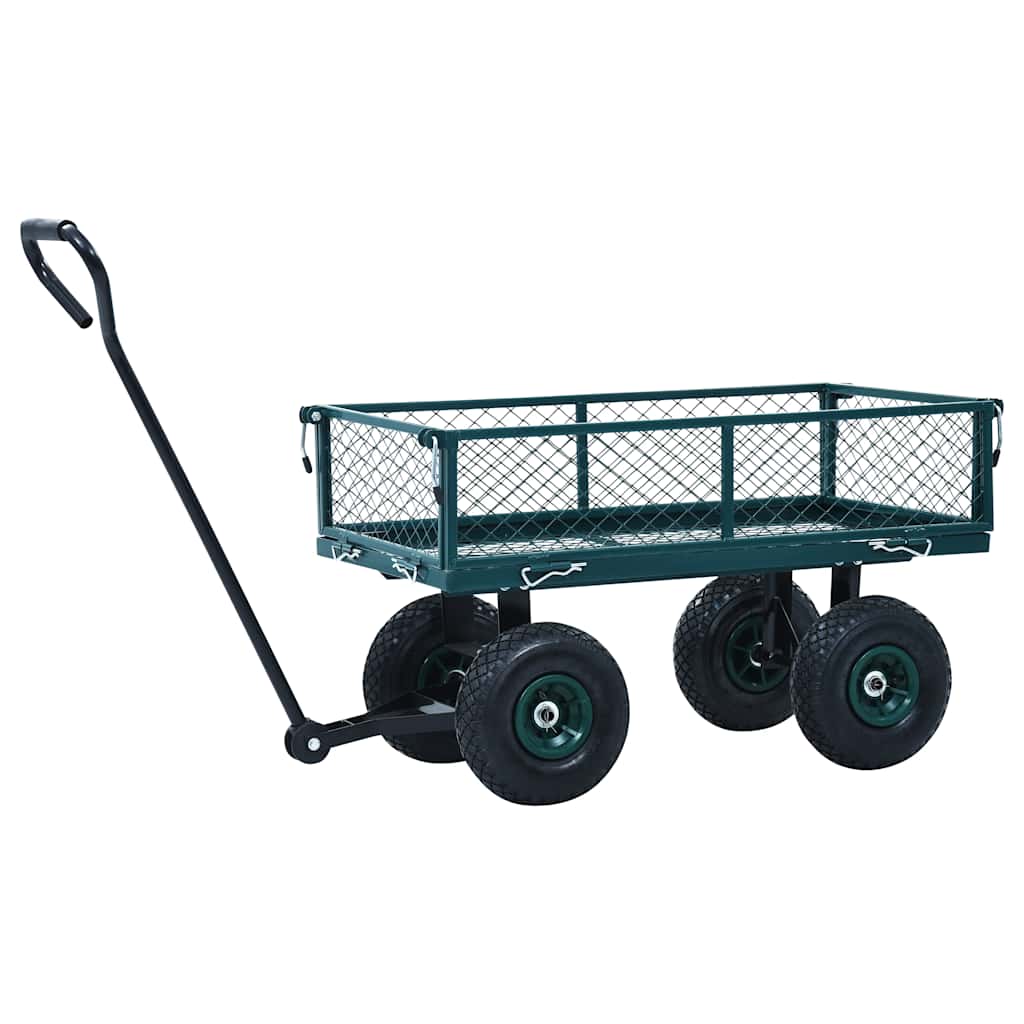 Chariot de jardin VidaXL 250 kg vert
