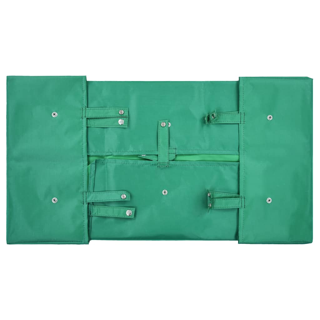 Vidaxl Door Mare Voor tissu vert