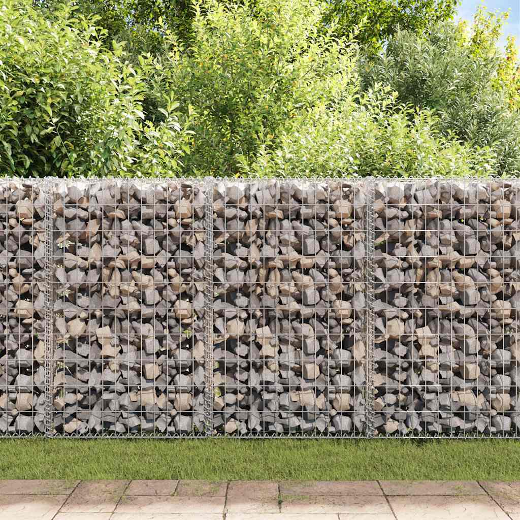 Vidaxl gabionpirals 24 pc 100 cm acier galvanisé