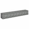 Vidaxl Gabion Planter surélevé 180x30x30 cm en acier galvanisé