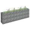 Vidaxl Gabion Planter surélevé 180x30x60 cm en acier galvanisé